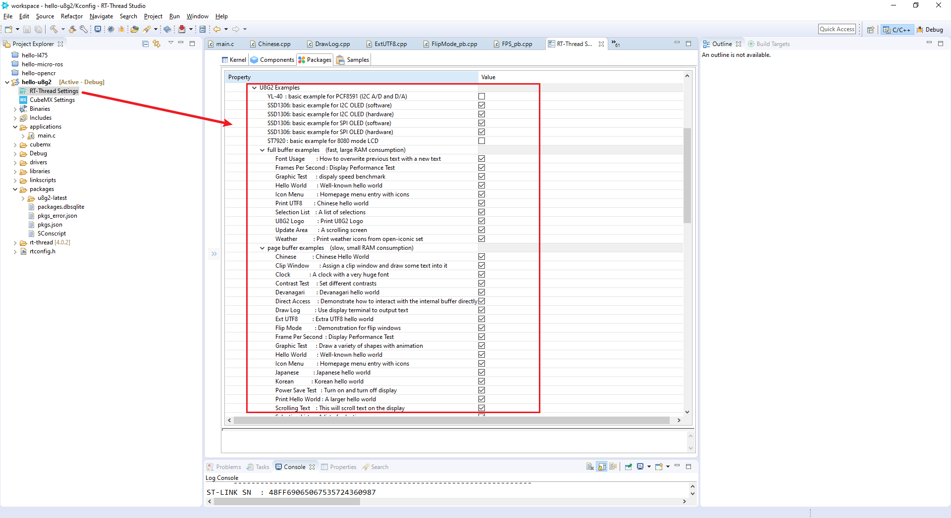 add rtthread cpp examples by wuhanstudio · Pull Request 1550