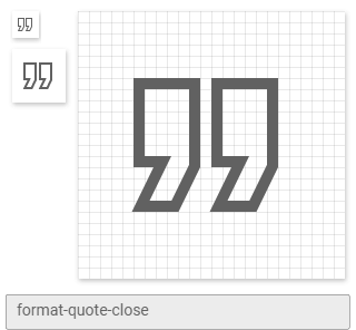format-quote-close