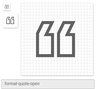 format-quote-open