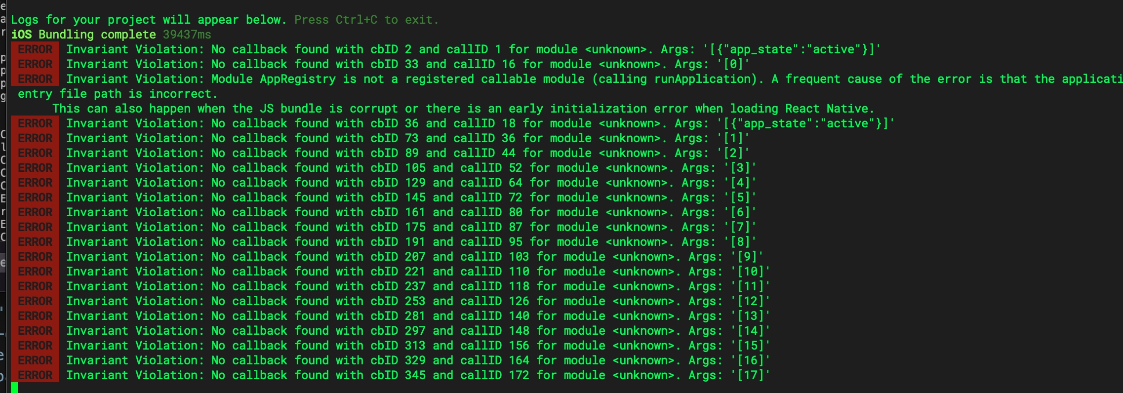 Is it me or does Expo Go client keep crashing on start in iOS Simulator? (M1) · expo expo