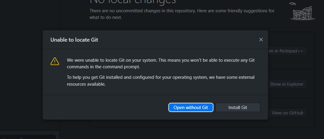 Unable to locate Git shows up every time terminal is opened · Issue ...