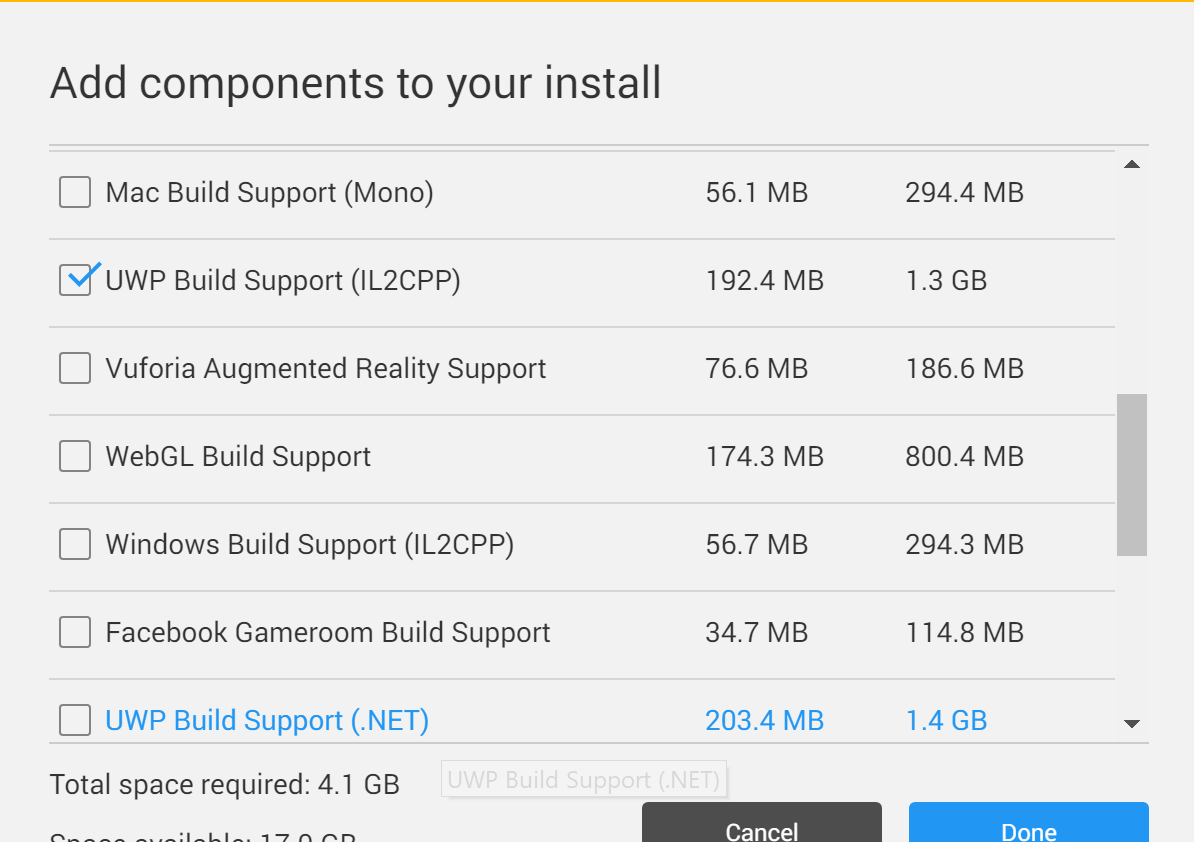 [Docs] Required Unity components not mentioned · Issue #3878 ...