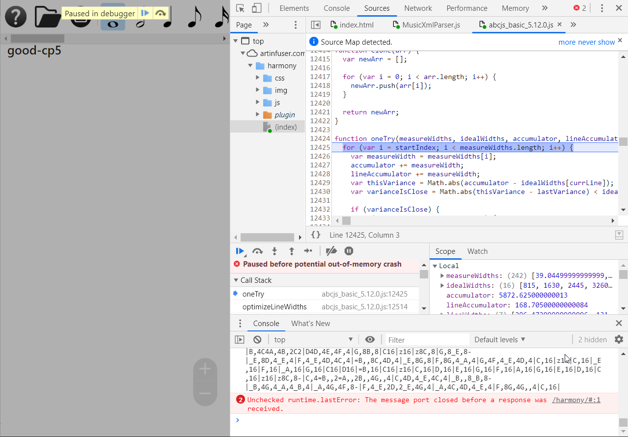 Wrap problems · Issue #316 · paulrosen/abcjs · GitHub