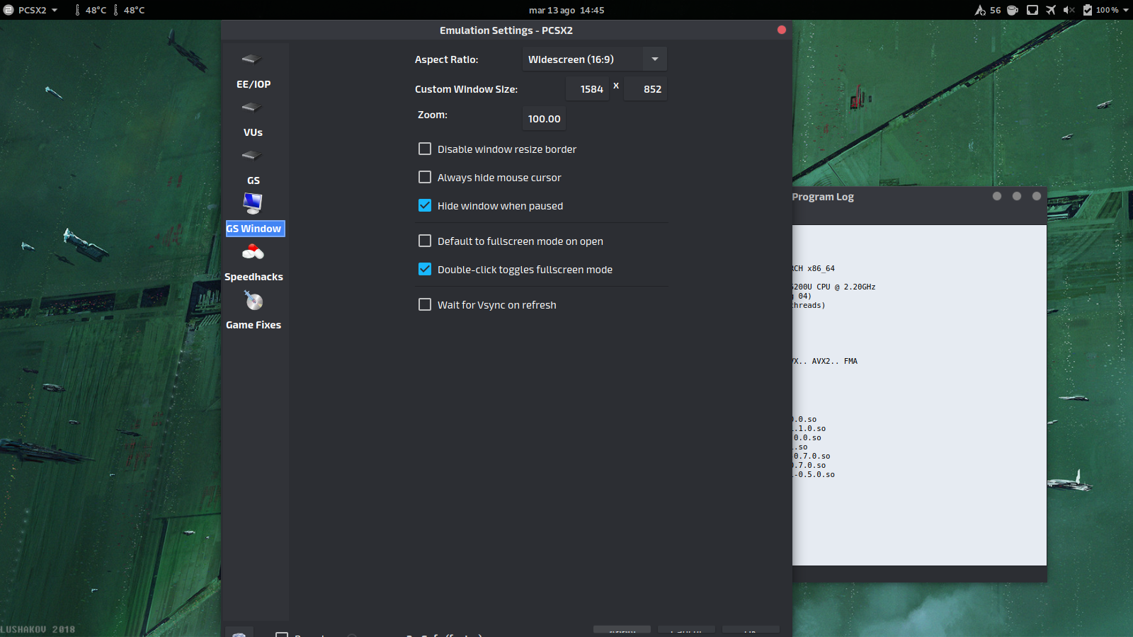 [Linux] Gui elements of Emulation Settings not visible · Issue #3069 ...