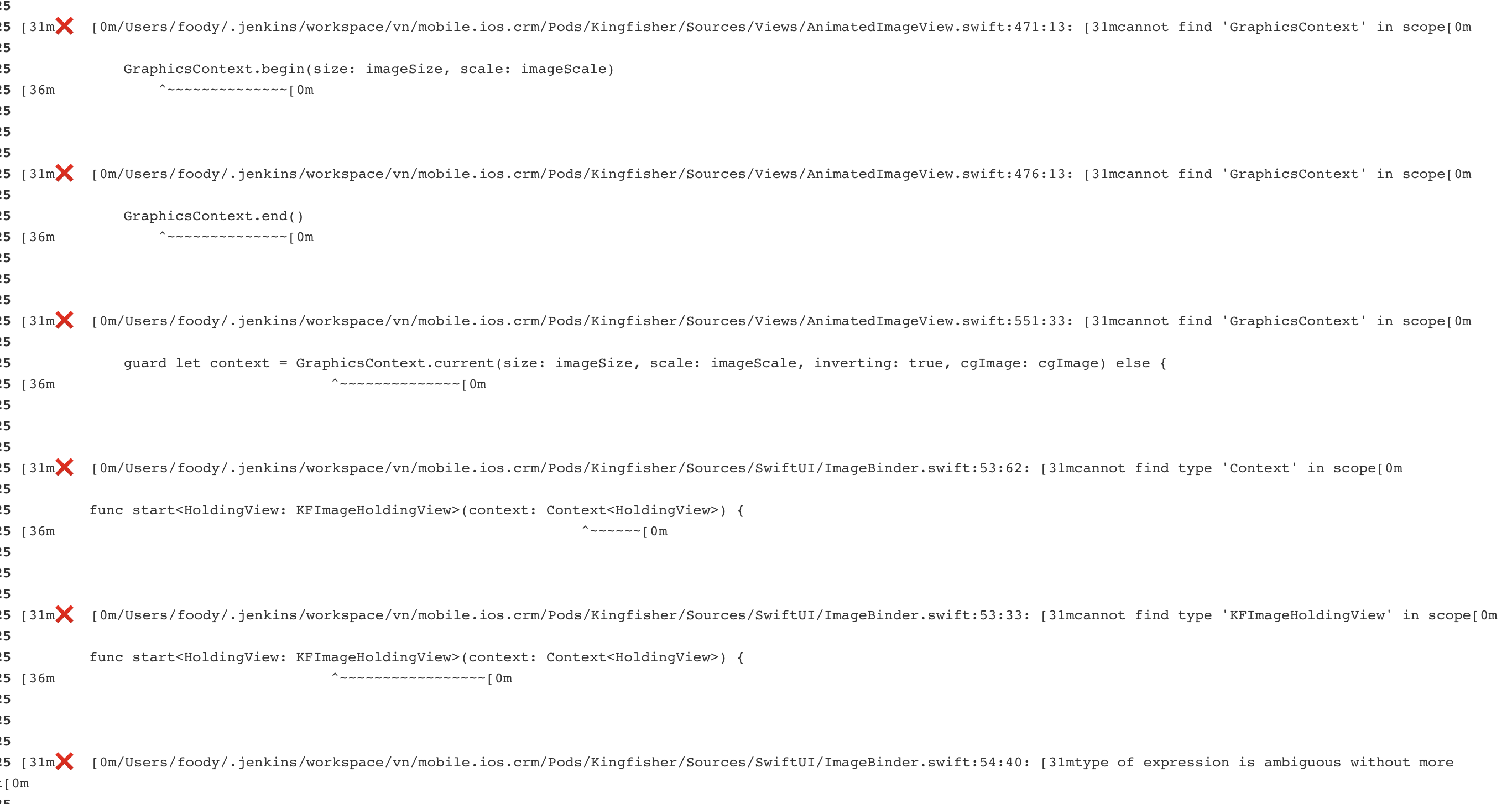 7.0 Xcode13 Archive error · Issue #1931 · onevcat/Kingfisher · GitHub