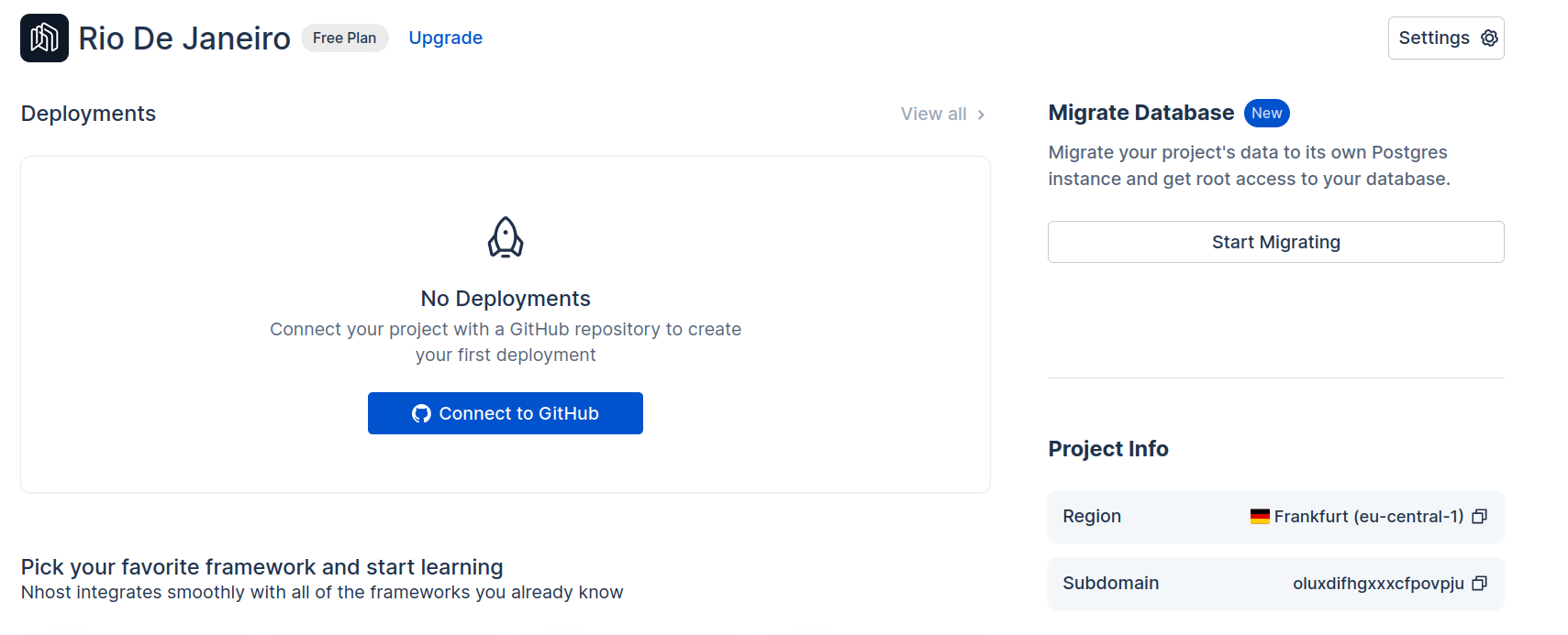 Shared RDS Deprecation Notice · nhost nhost · Discussion #1384 · GitHub
