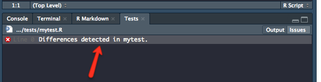 shinytest integration - Consider opening Compare Results when double ...