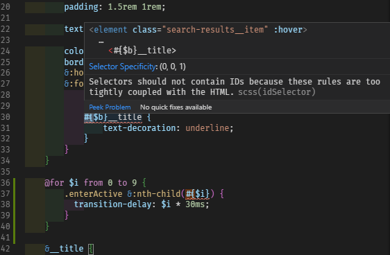 [scss] linter update for variables in #{} · Issue #75905 · microsoft ...
