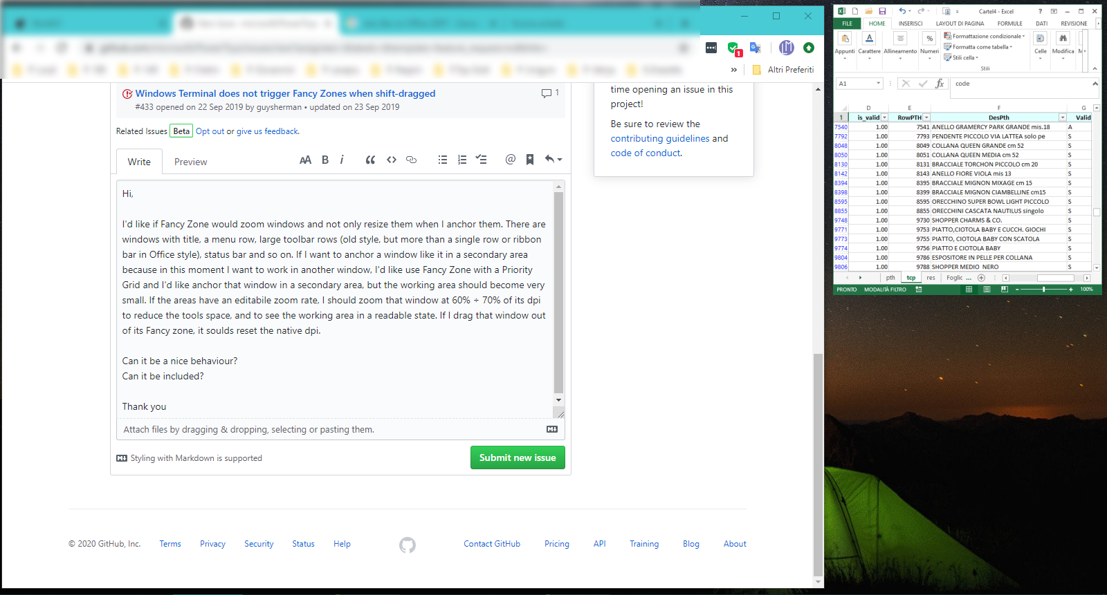 Window resizing on Fancy Zones · Issue #1088 · microsoft/PowerToys · GitHub