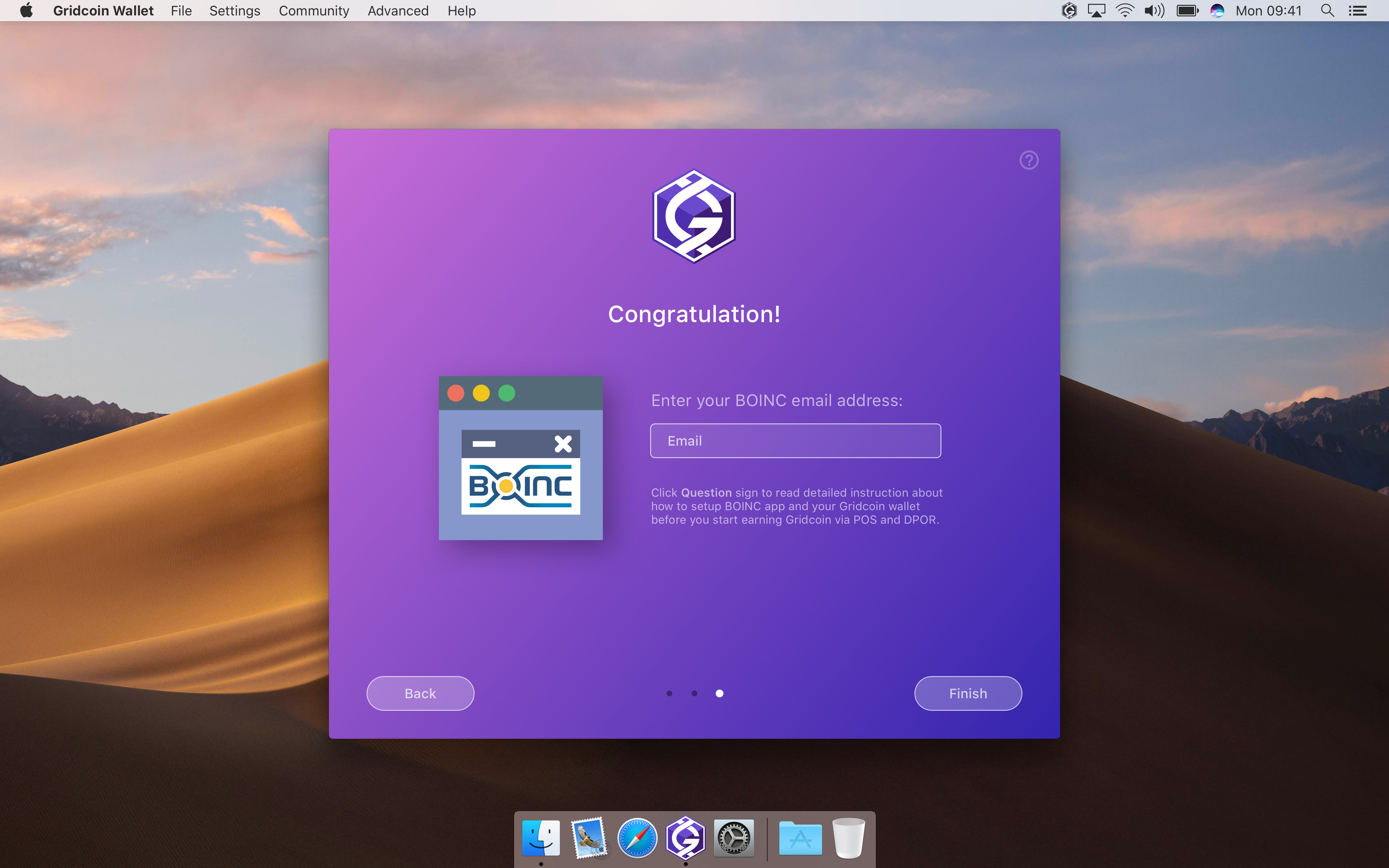 light onboarding solo boinc