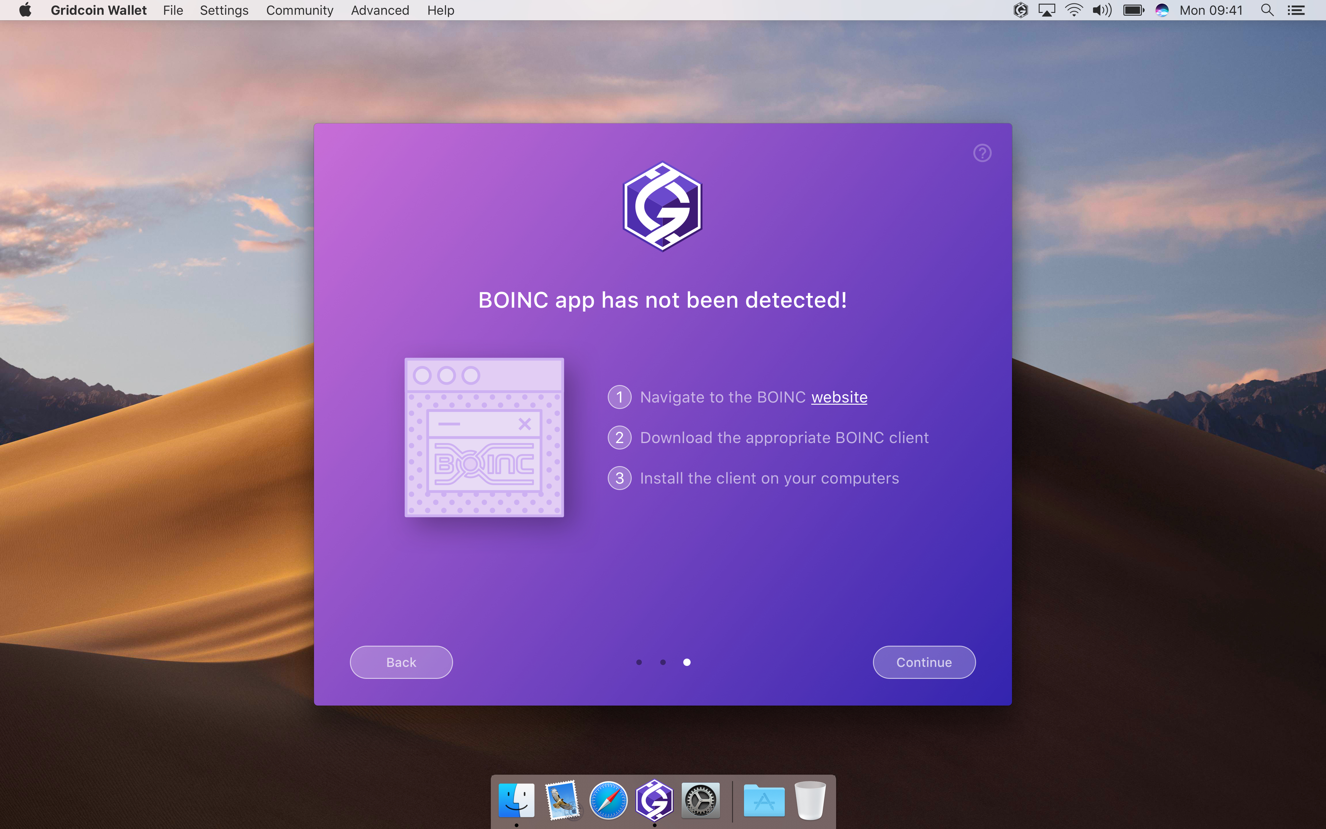 light onboarding solo no boinc