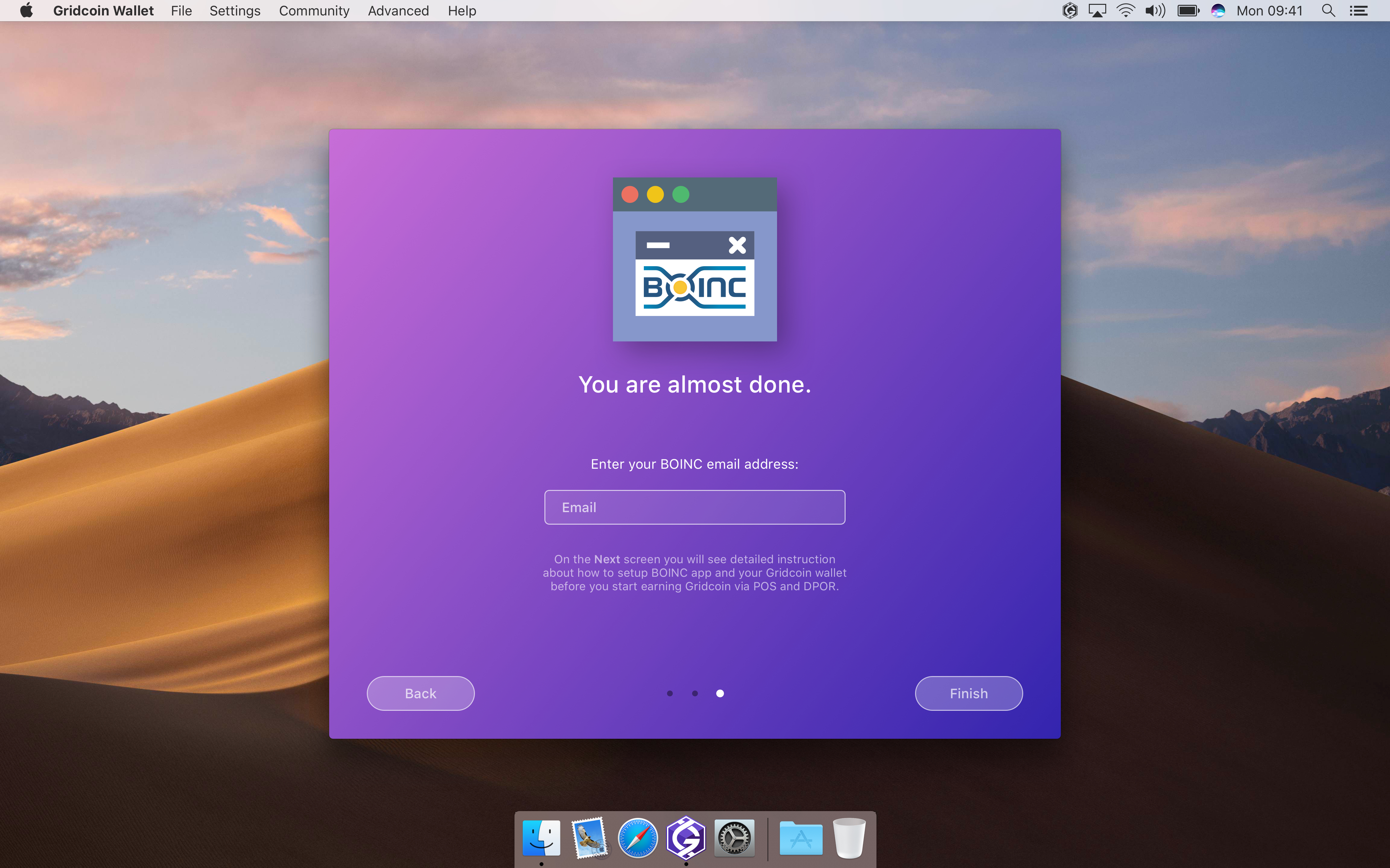 light onboarding solo boinc