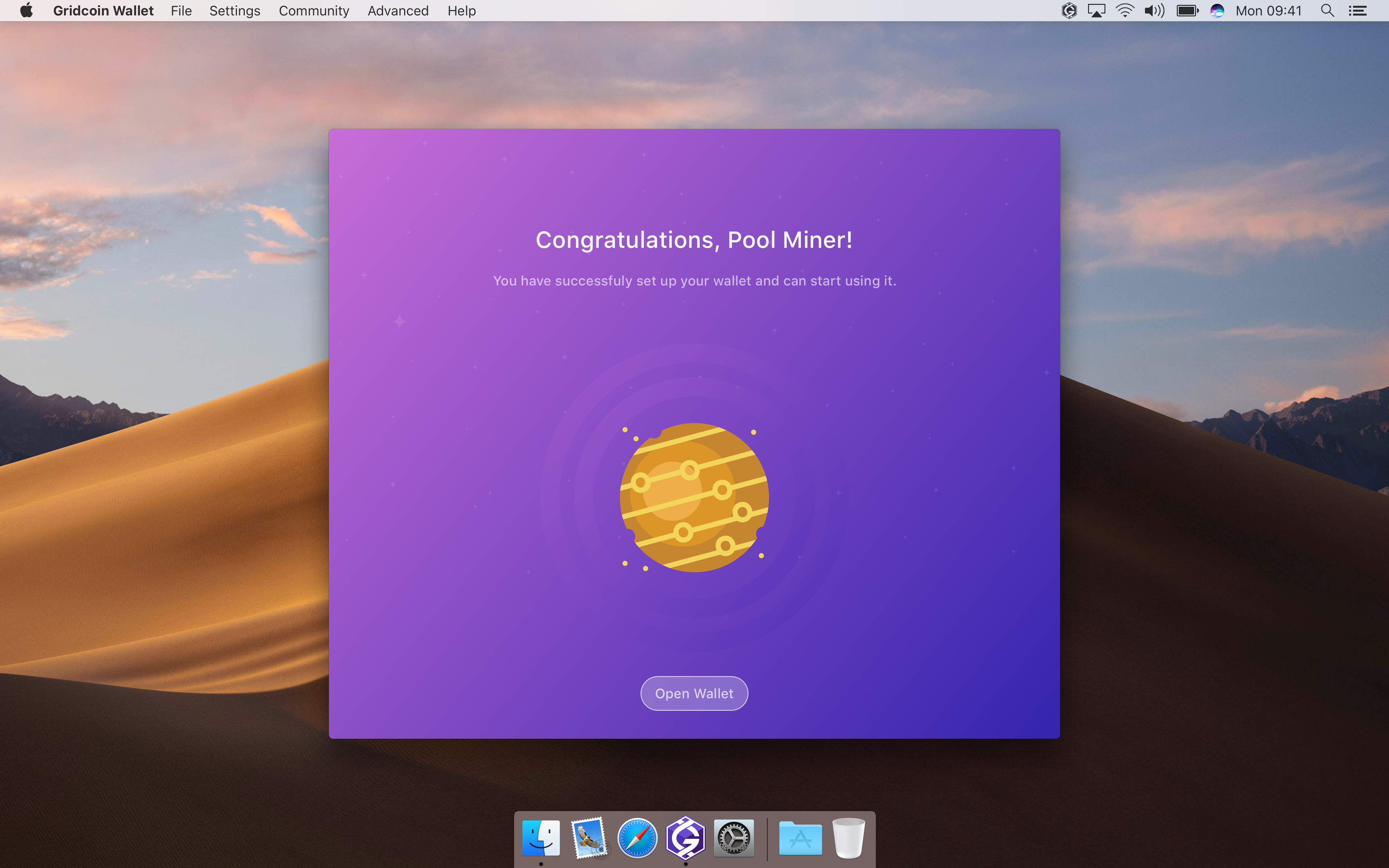 light onboarding pool completion