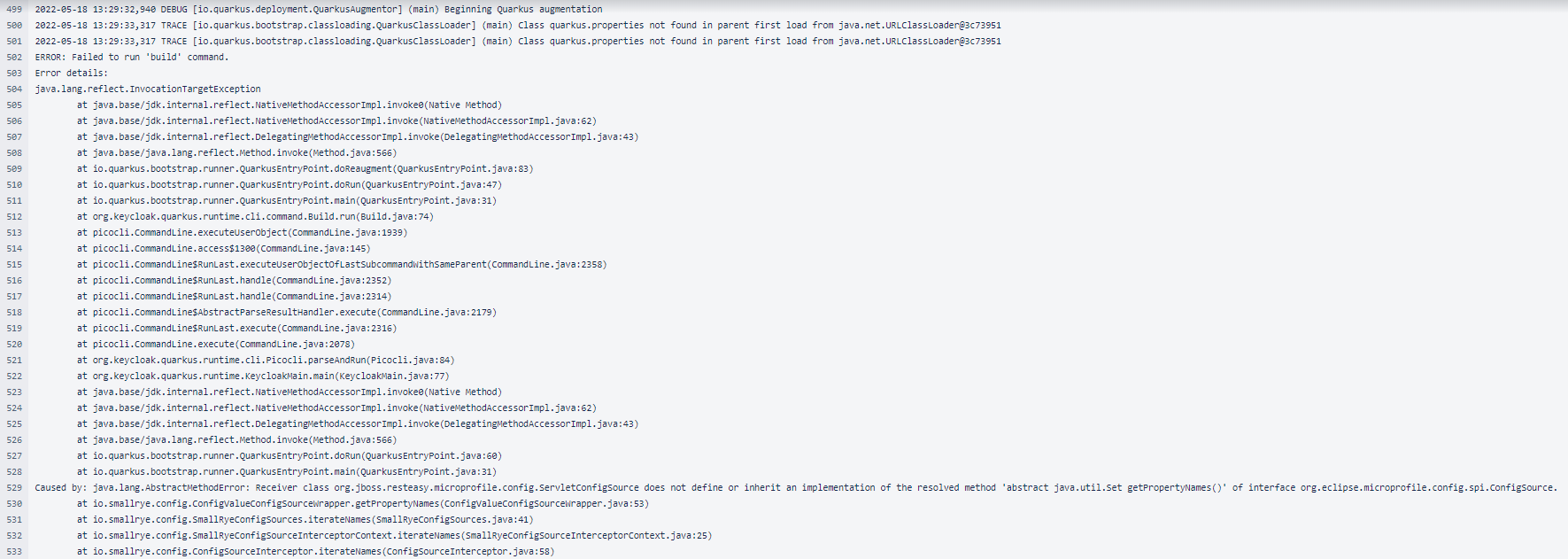 Dependency conflicts for org.jboss.resteasy packages · Issue 12496 · keycloak/keycloak · GitHub