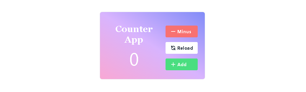 GitHub - iAreful/Vanilla-JS-Counter-App: Vanilla JS Counter App with ...