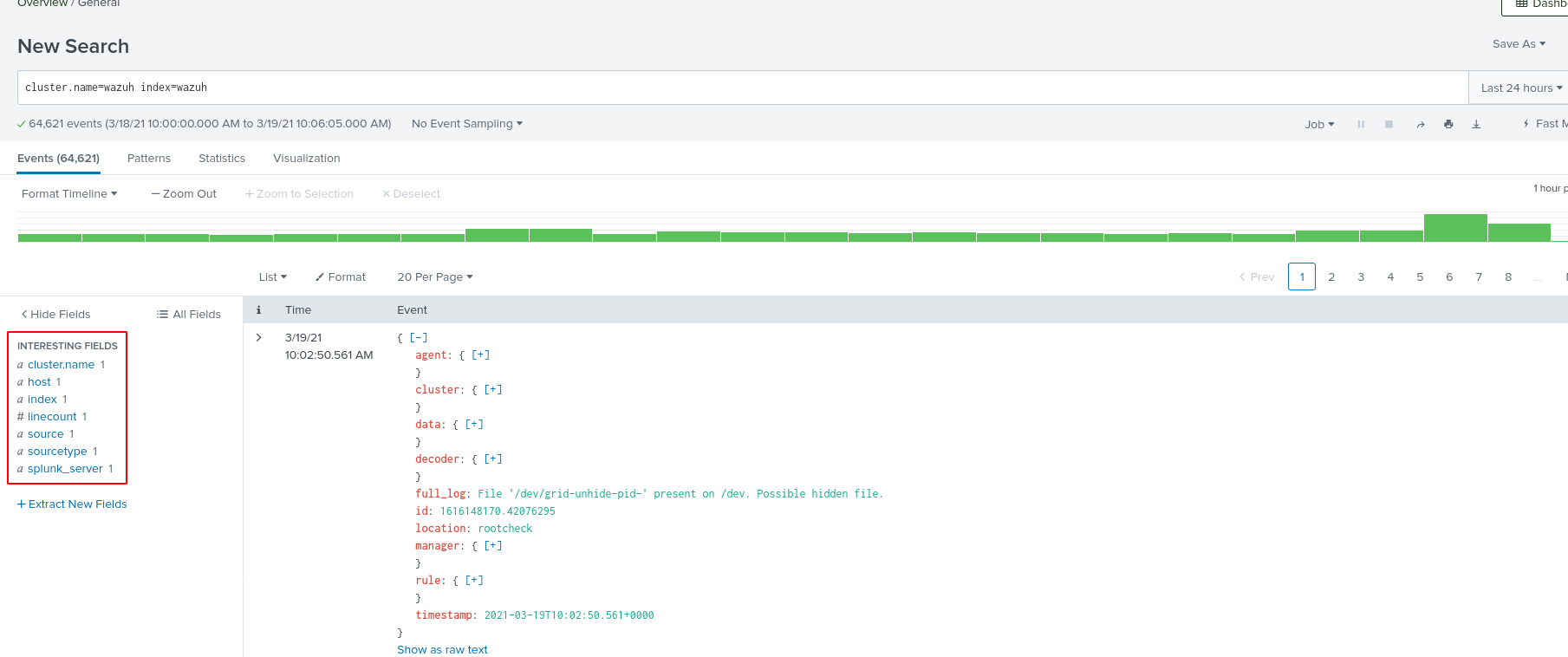 Interesting fields not working as would be expected · Issue 1006