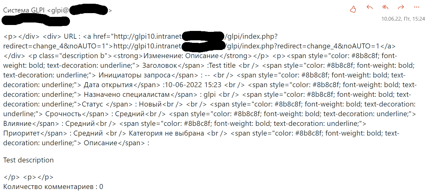HTML tags in e-mail notification · Issue #11874 · glpi-project/glpi ...