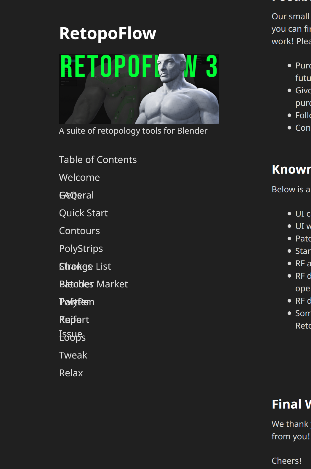 **[BUG]** Overlapping text and links in the online documenation · Issue ...