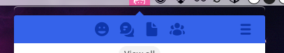 Extra top border in menubar window on macOS Mojave
