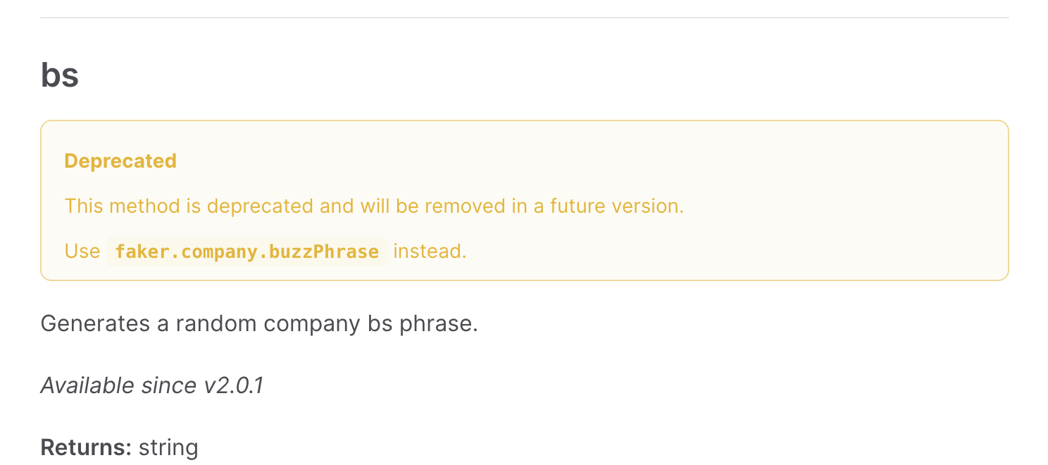Deprecated Message docs: show deprecation message by matthewmayer · Pull Request #1889 ...