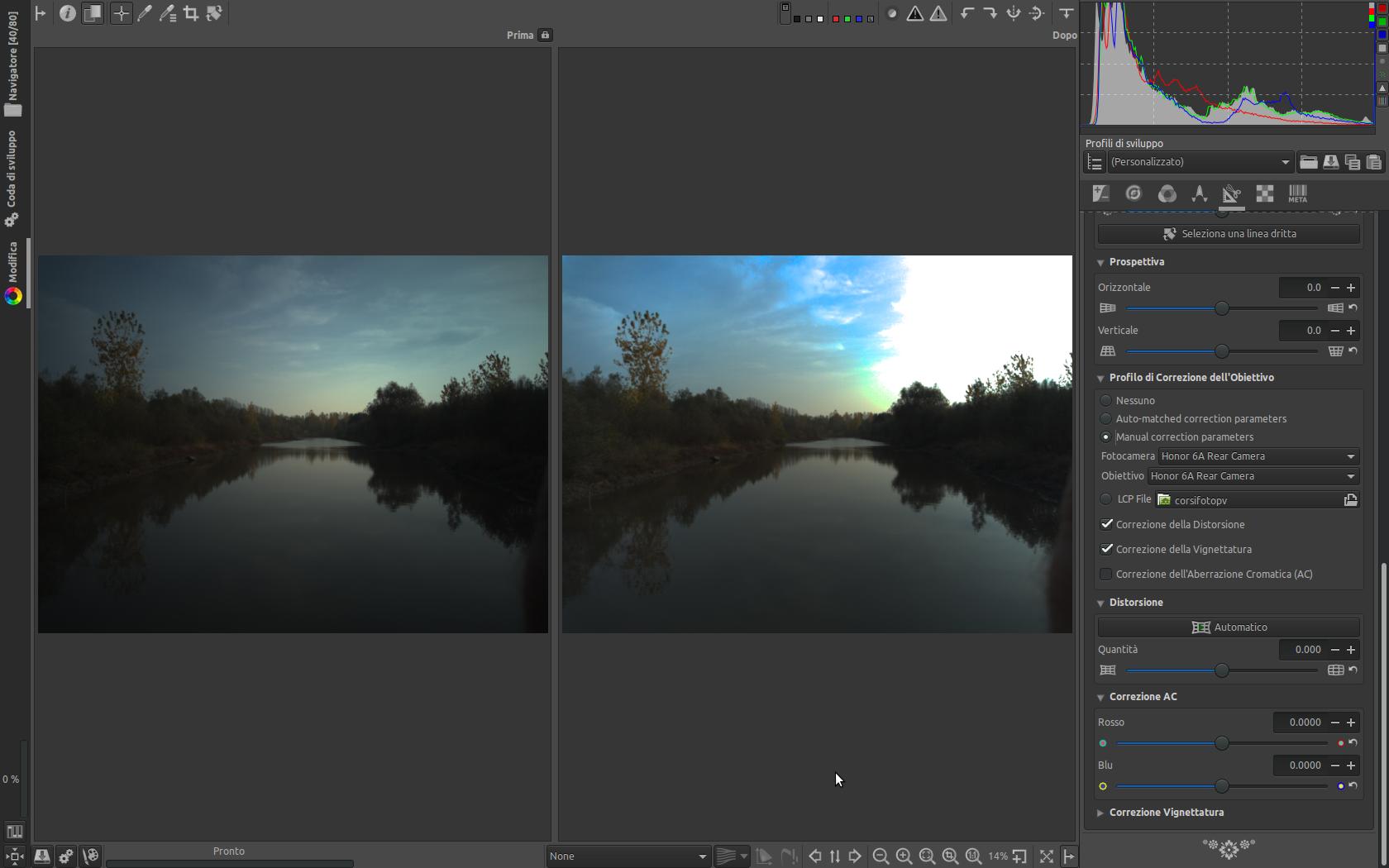 rawtherapee-vignetting