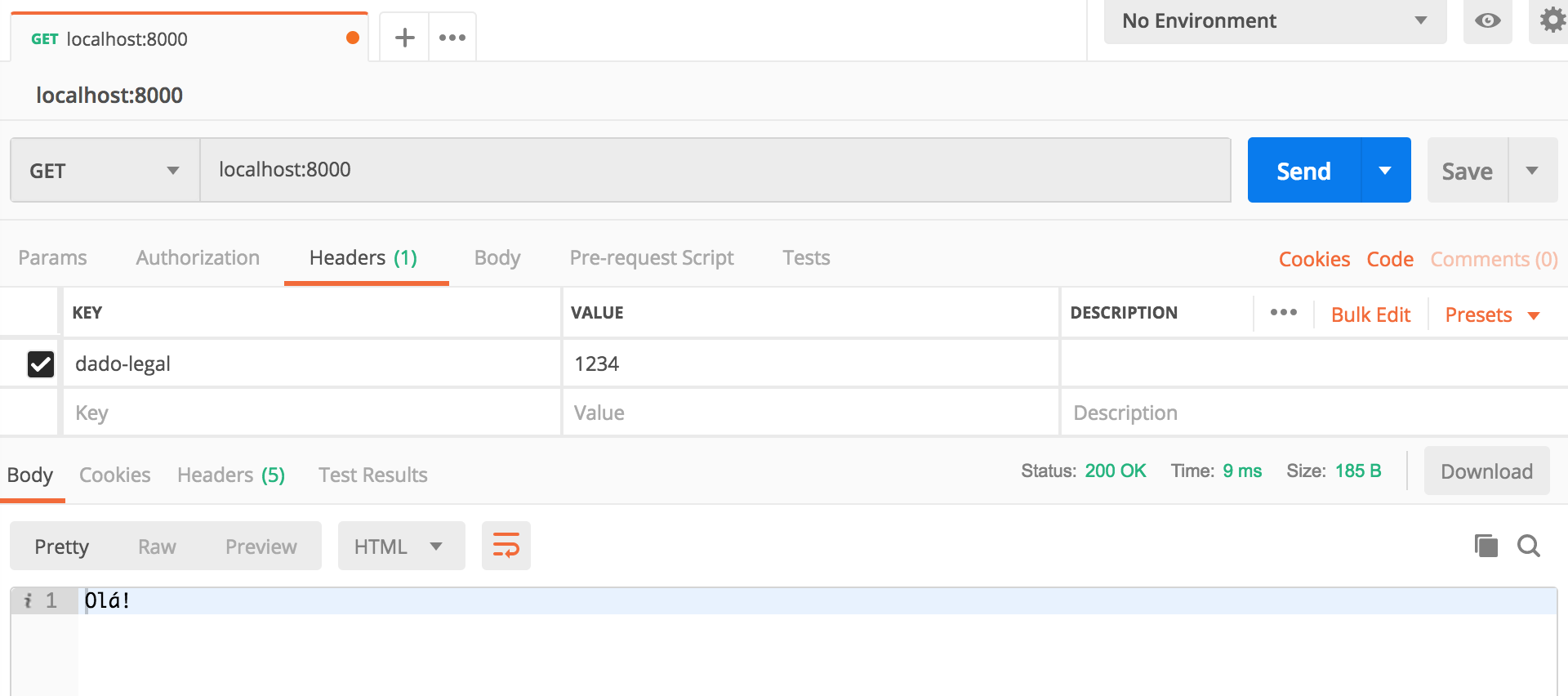 postman-request-passing-headers