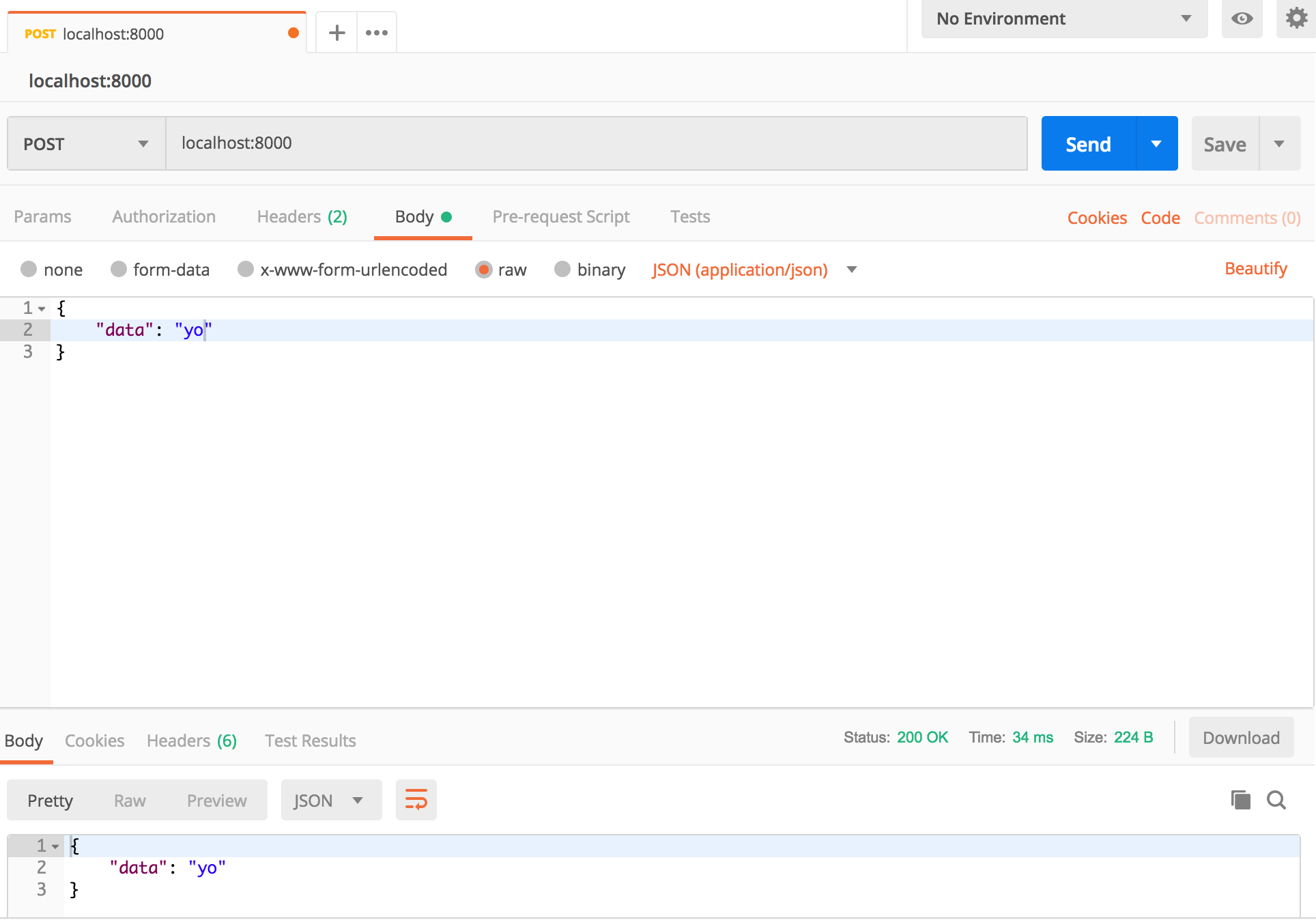 postman-returning-same-body