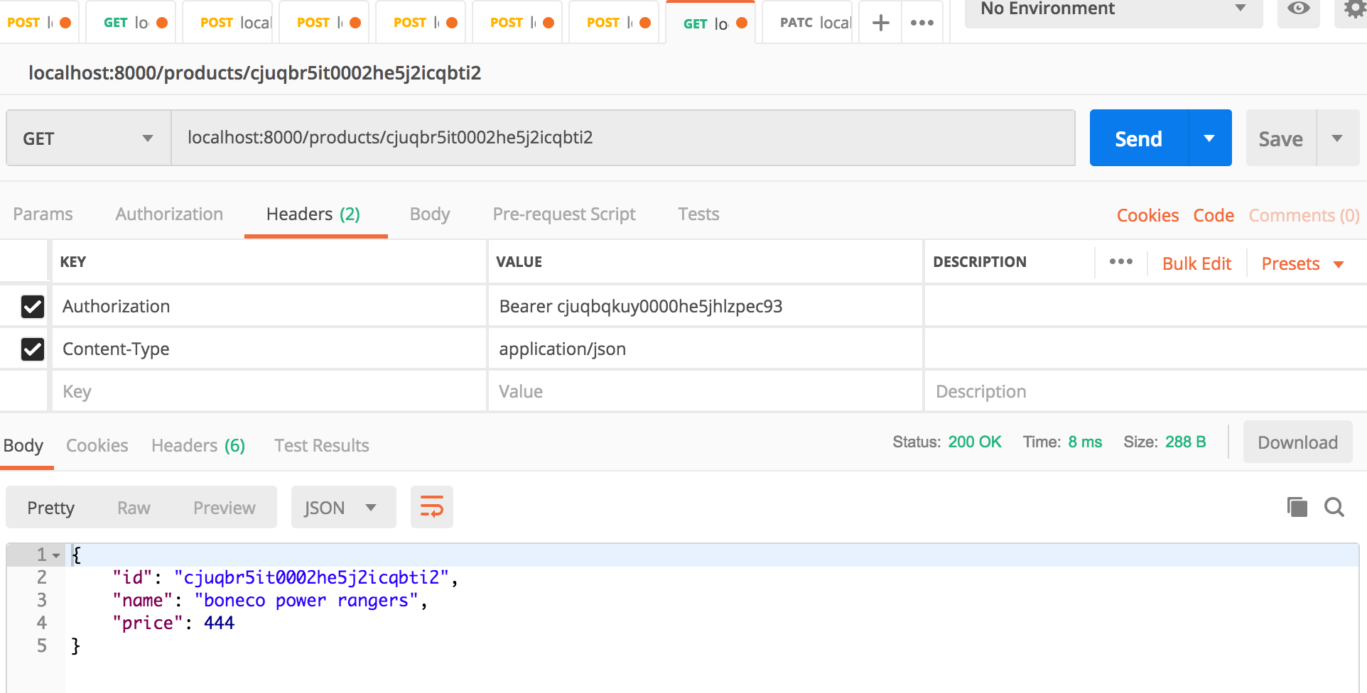 sample-request-show-one