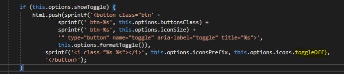 there is a mistake in this line, so the toggle icon does not appear ...