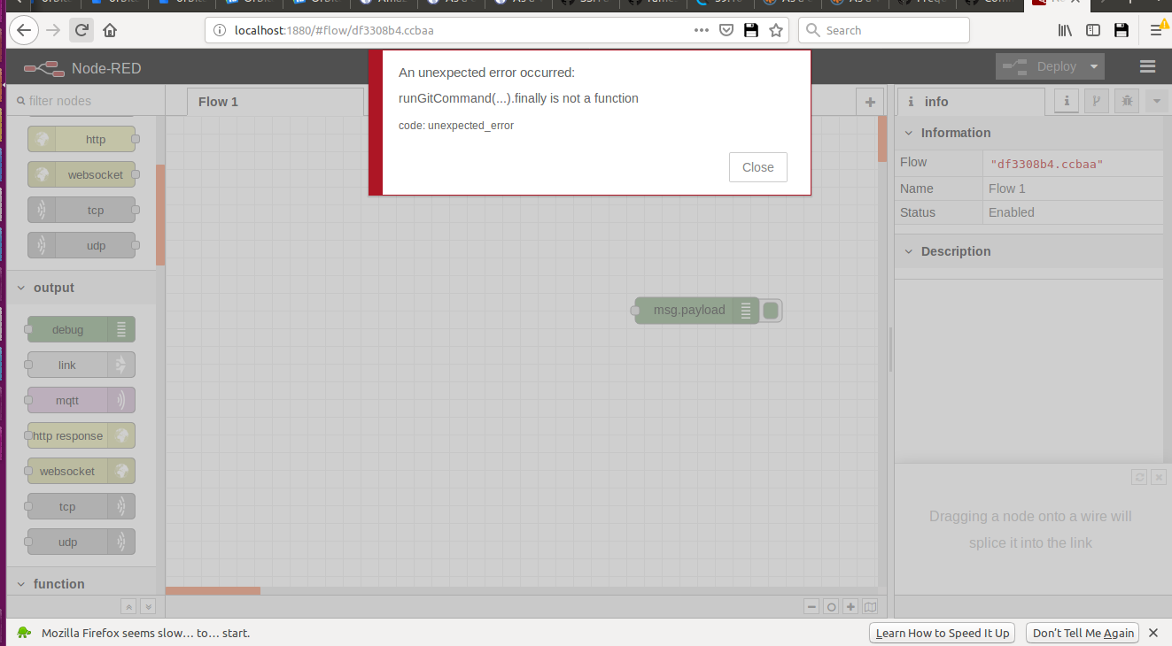 Project clone is not working(git ssh with rsa) · Issue 2057 · nodered