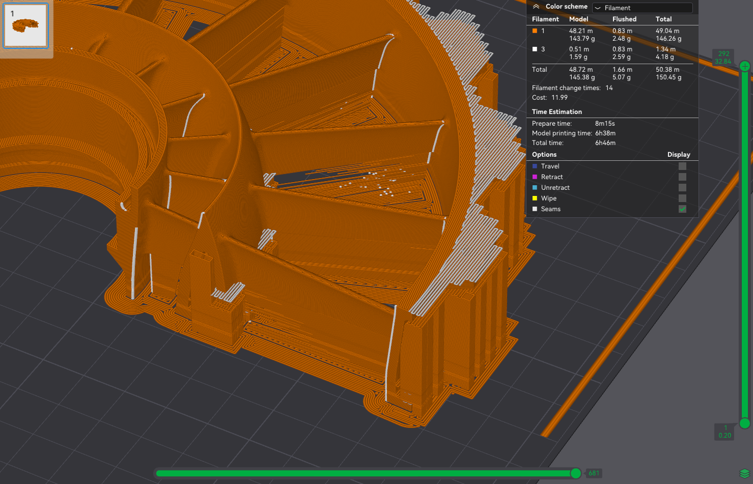 Multi material support layer shift problem · Issue #1705 · bambulab ...