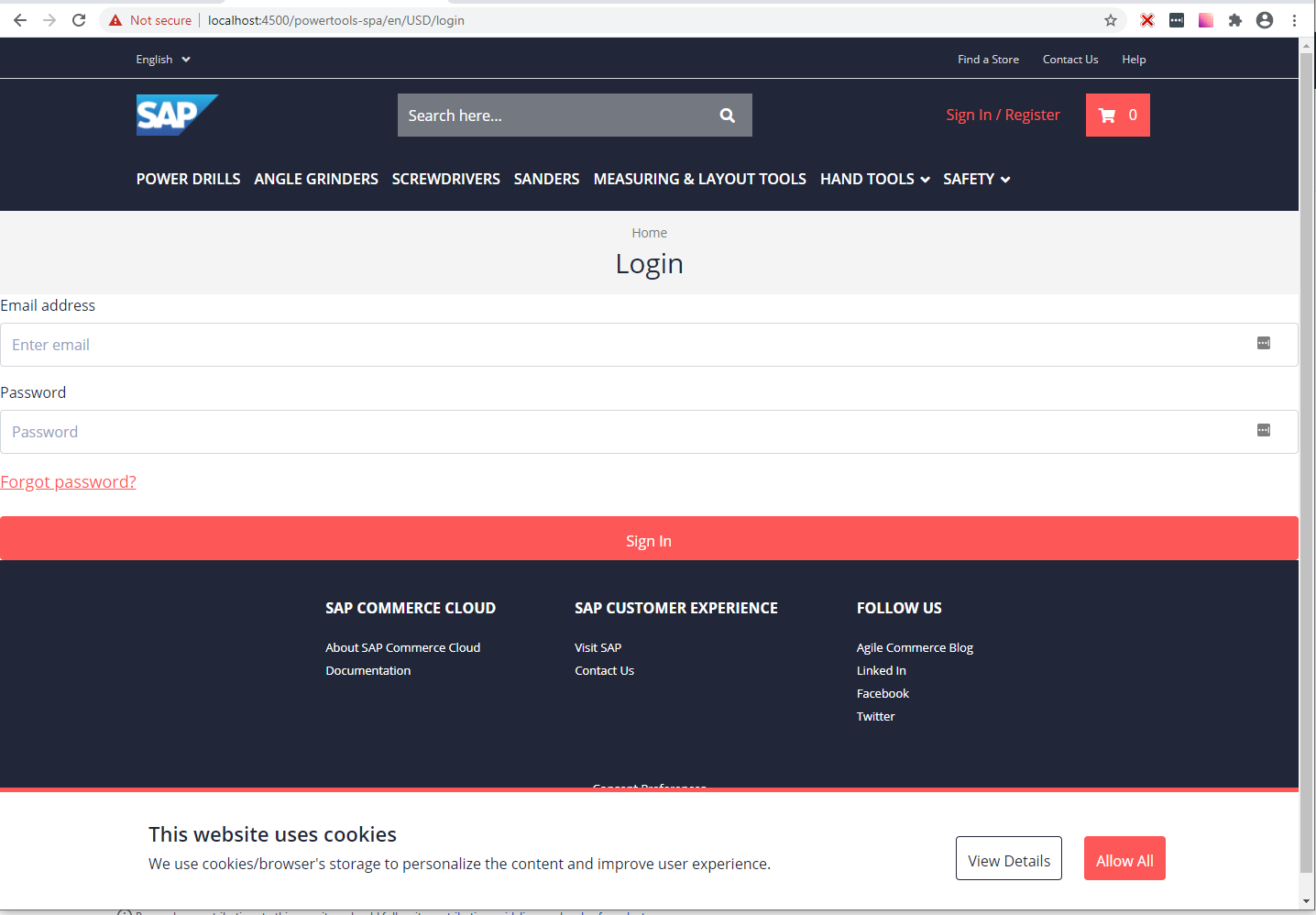 Layout breaks on release next.5 · Issue #9505 · SAP/spartacus · GitHub