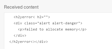 Failed to allocate memory · Issue #383 · openSUSE/software-o-o · GitHub