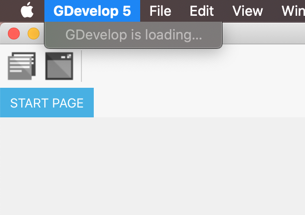 Unable to quit GDevelop or open anything from toolbar if a project isn ...
