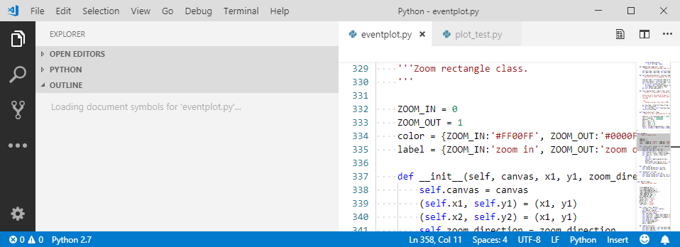 Outline view can't find symbols in already opened file on startup or ...