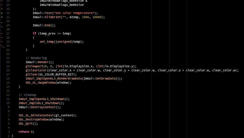 Possible to implement colorcolumn using same technique · Issue #327 ...