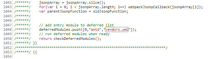 [Bug] 配置splitChunks后，dev和build均白屏 · Issue #7650 · umijs/umi · GitHub