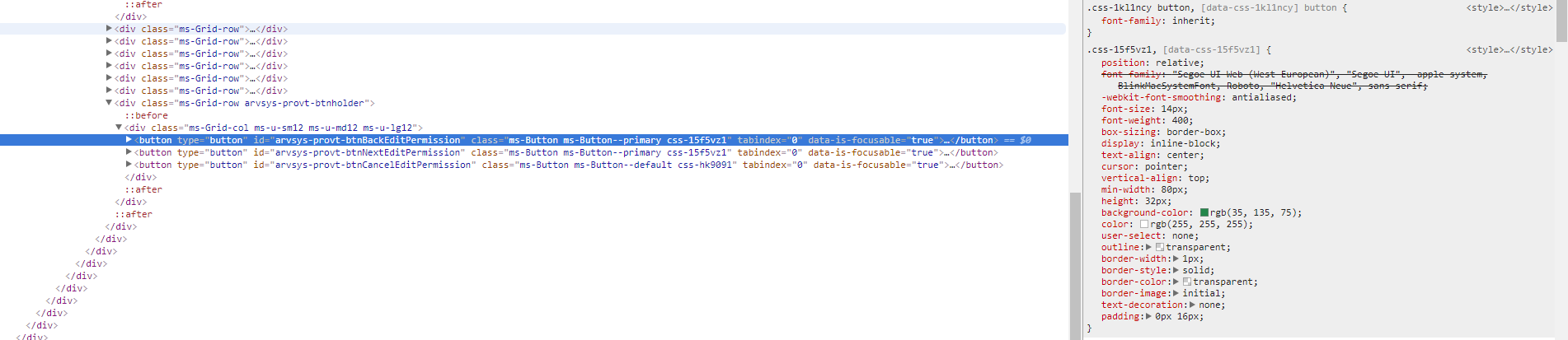 Button and toggle background changing colors randomly · Issue #2485 ...