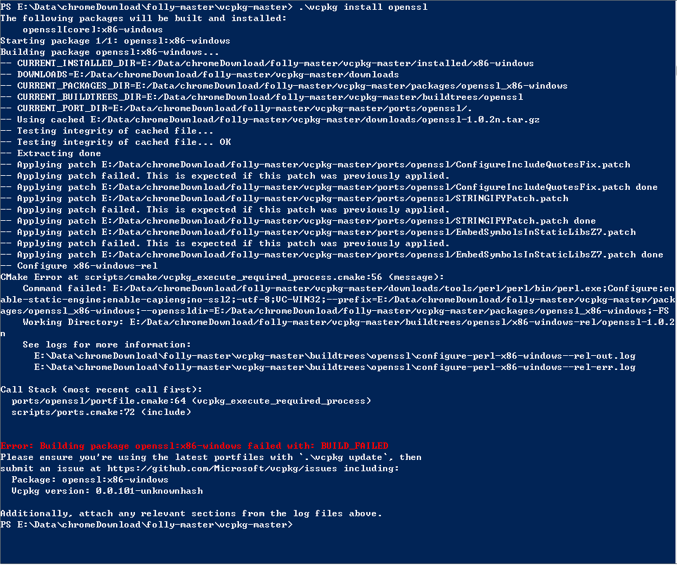 install openssl error · Issue #2579 · microsoft/vcpkg · GitHub