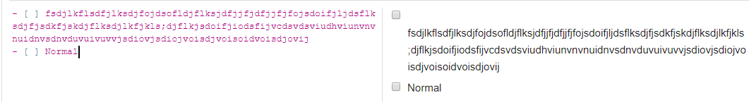 Checkbox position isn't centered for long text · Issue #2996 ...