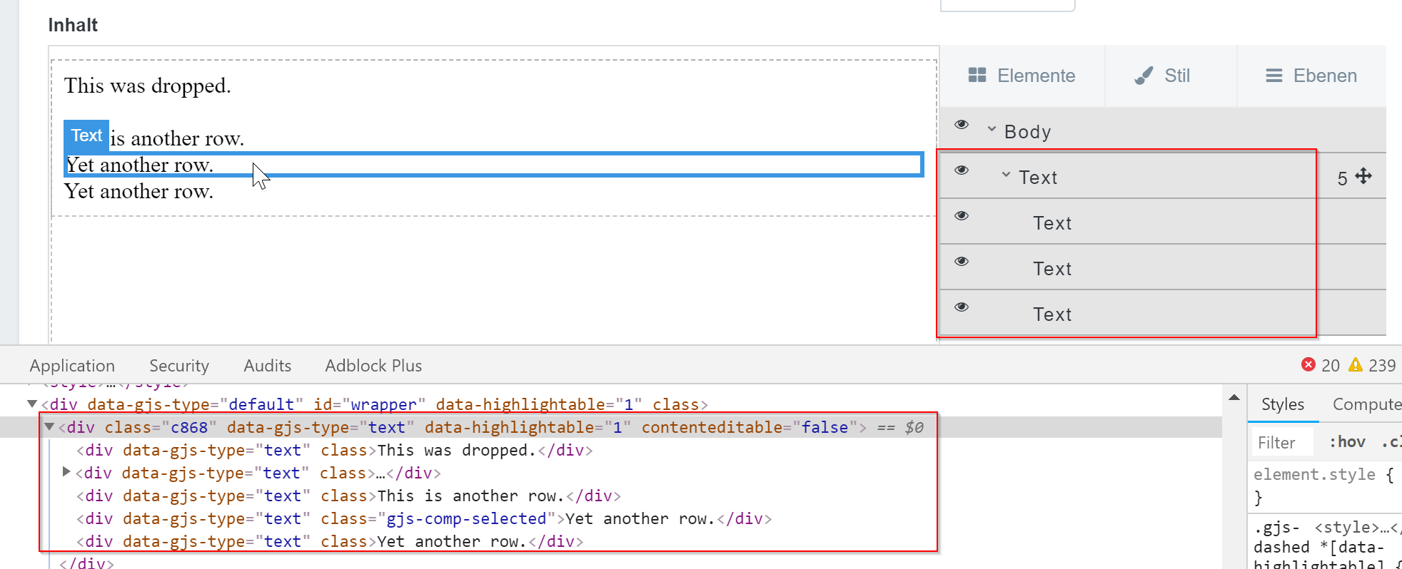 [Question]: Textblock subsequent rows do not give cursor/richtext ...