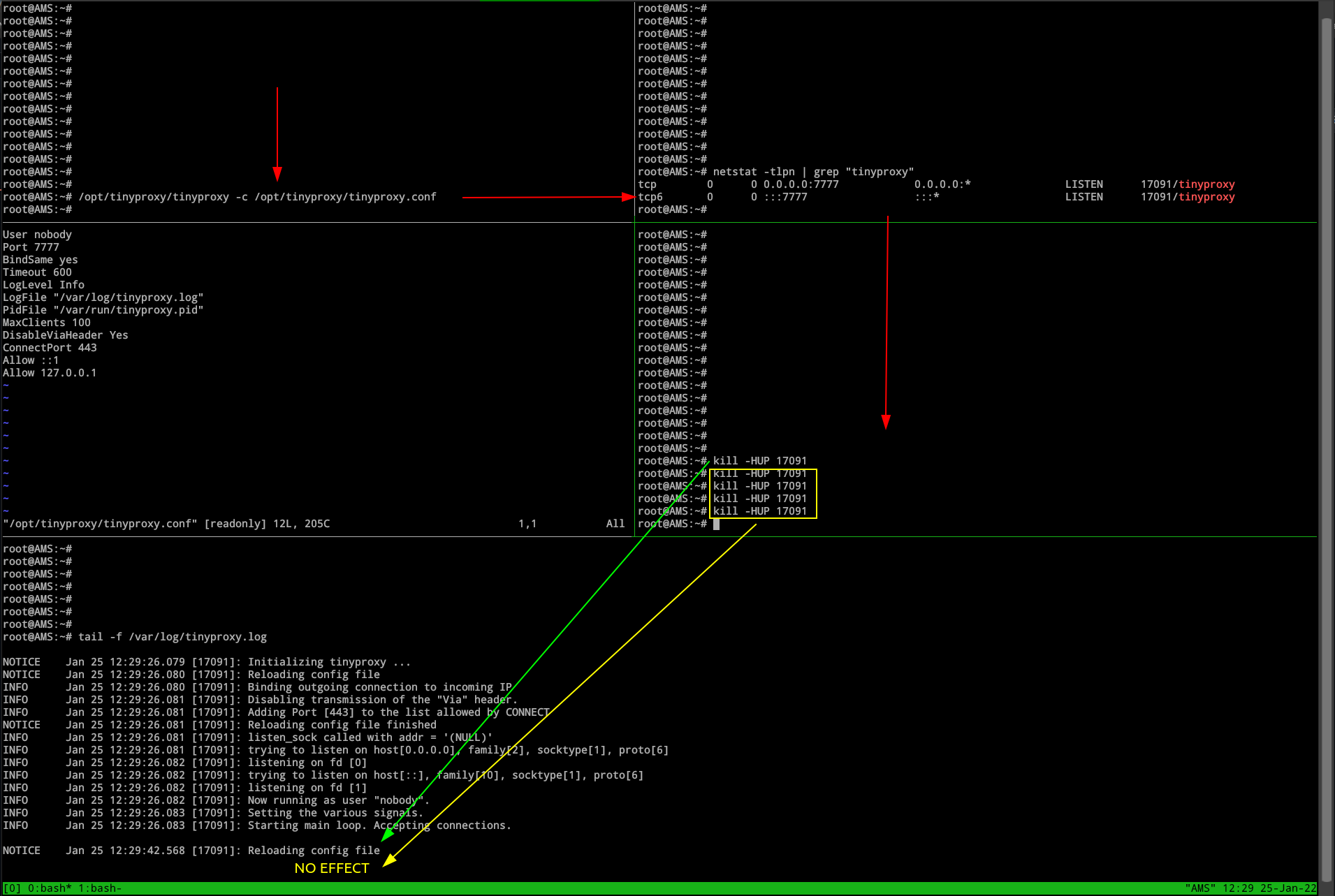 config is not reloaded when HUP signal is received · Issue #417 ...