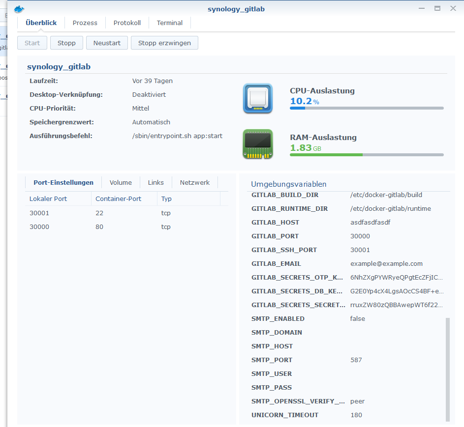 Fehlender gitlab container (synology_gitlab) · Issue #1 ·  jboxberger/synology-gitlab-jboxberger · GitHub