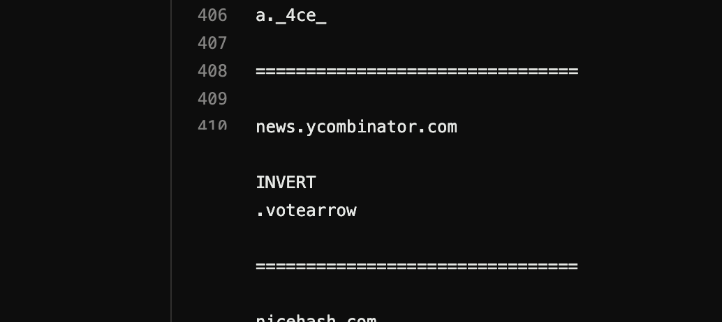 High GitHub source line numbers obscured in filter modes · Issue #1107 ...