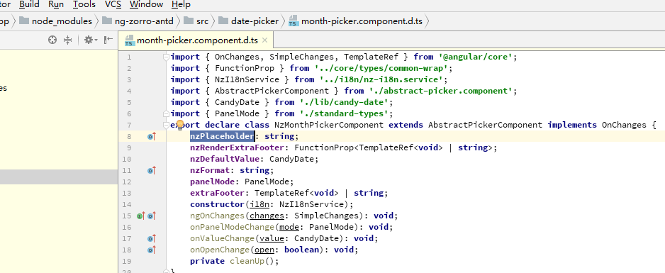 nz-date-picker 组件在 ng serve和ng build 正常，ng build --prod报错 · Issue #1596 ...