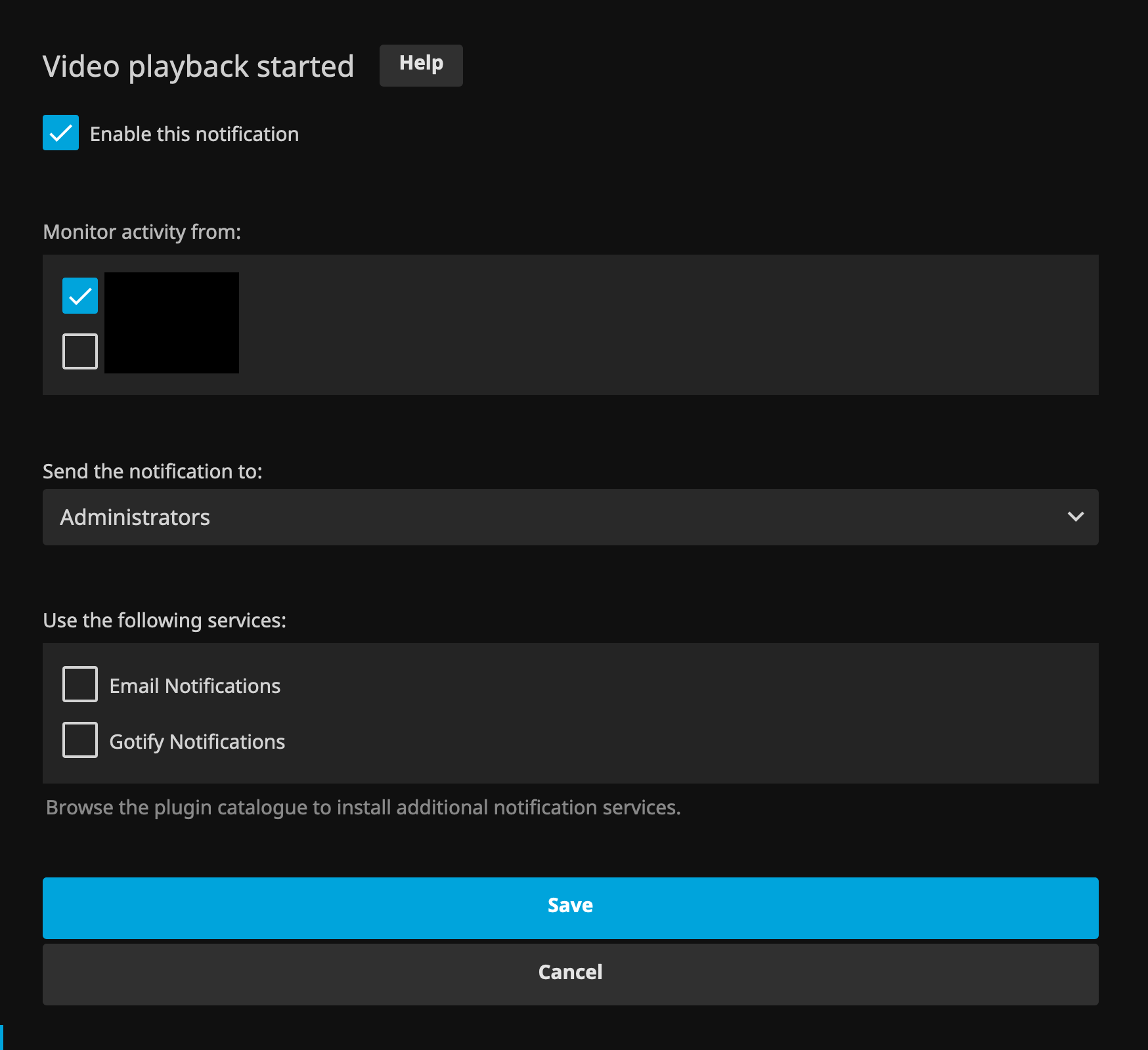 Notification service settings not respected · Issue #3092 · jellyfin ...