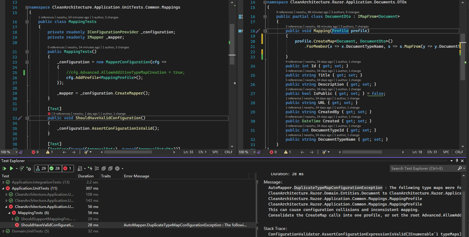 how to avoid DuplicateTypeMapConfigurationException · Issue #1830 ...