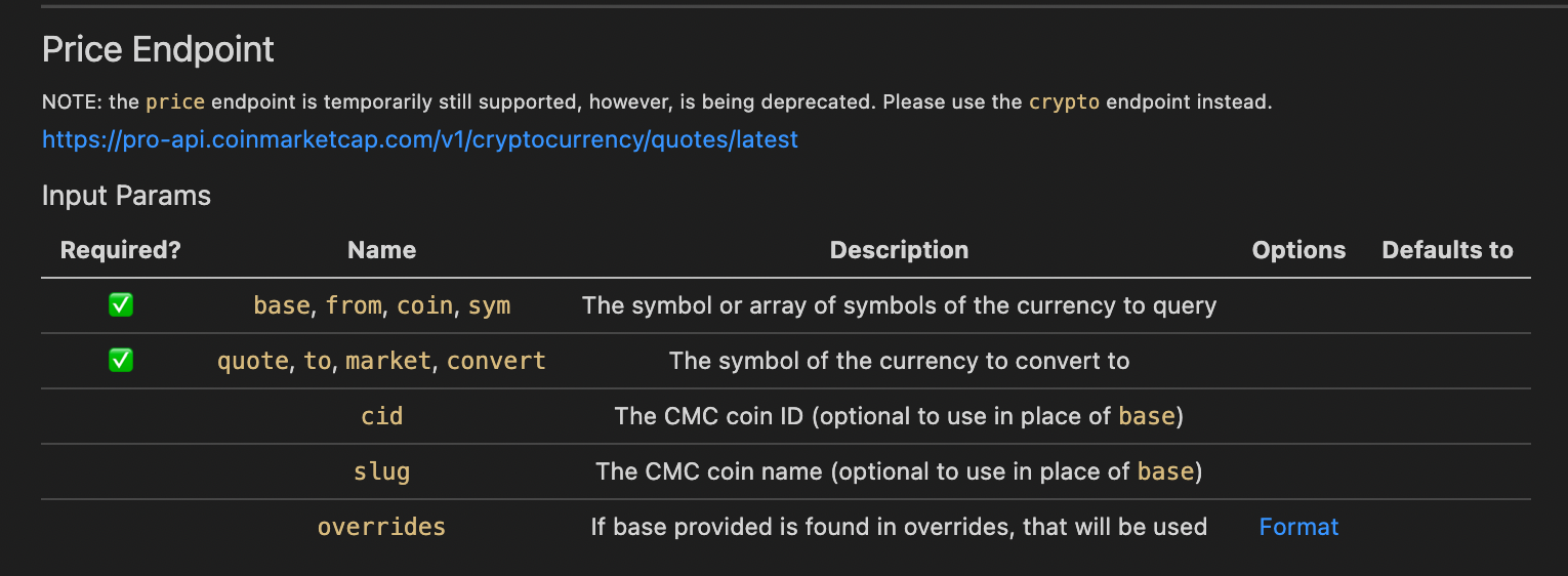 Update inputParameters to utilize new structure · Issue 1248