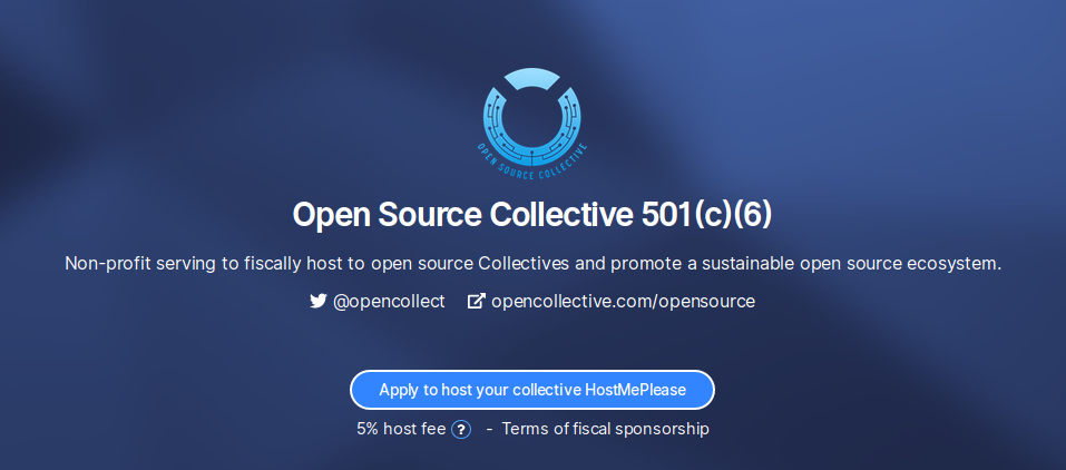 Unable to apply to Open Source Collective manually · Issue #2281 ...