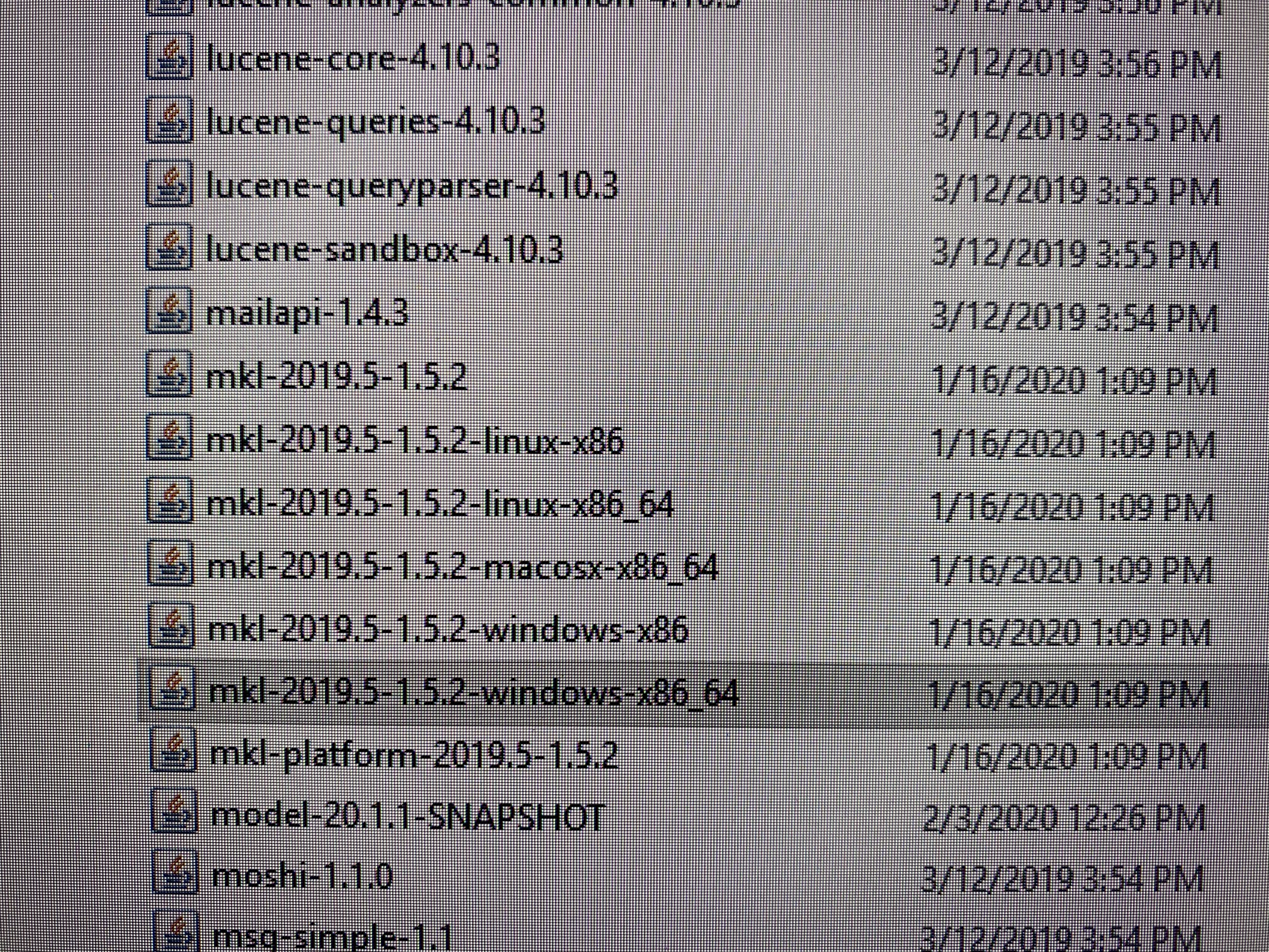mkl-jars